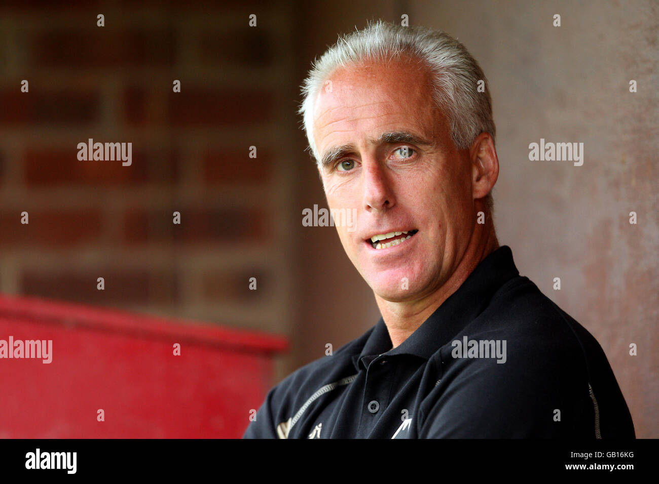 Football - Friendly - Hereford United v Wolverhampton Wanderers - Edgar Street Athletic Ground Banque D'Images