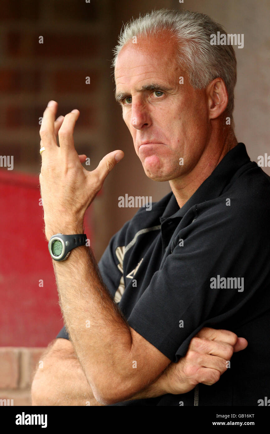 Football - Friendly - Hereford United v Wolverhampton Wanderers - Edgar Street Athletic Ground Banque D'Images