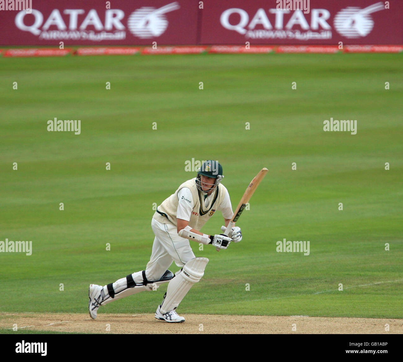 Cricket - npower Troisième Test - Day 3 - Angleterre v Afrique du Sud - Edgbaston Banque D'Images