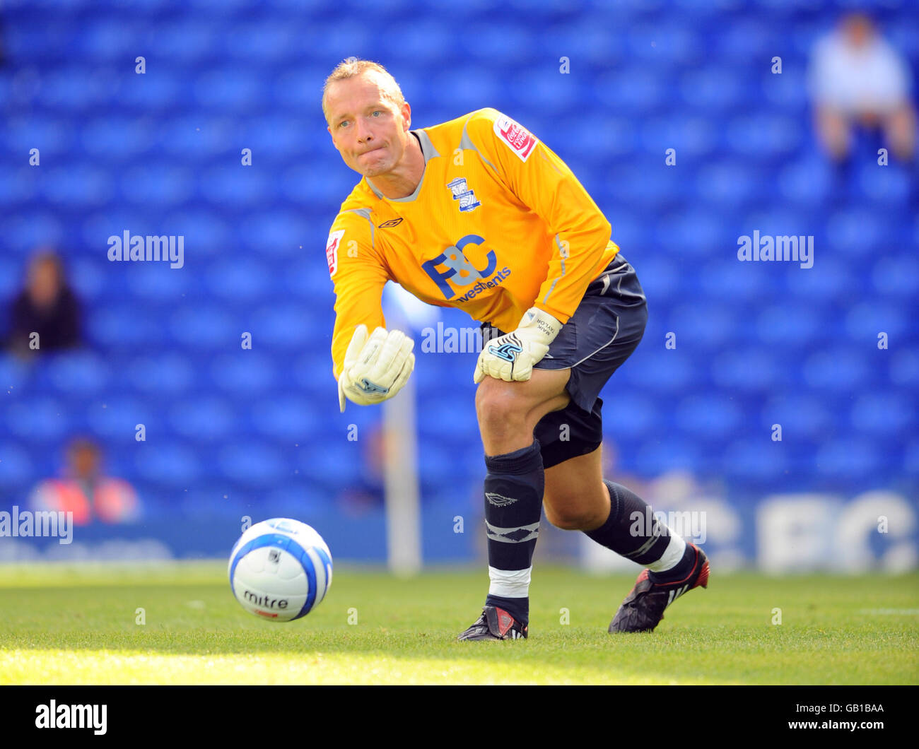 Football - amical - Birmingham City v Fulham - St Andrews.Maik Taylor, gardien de but de Birmingham Banque D'Images