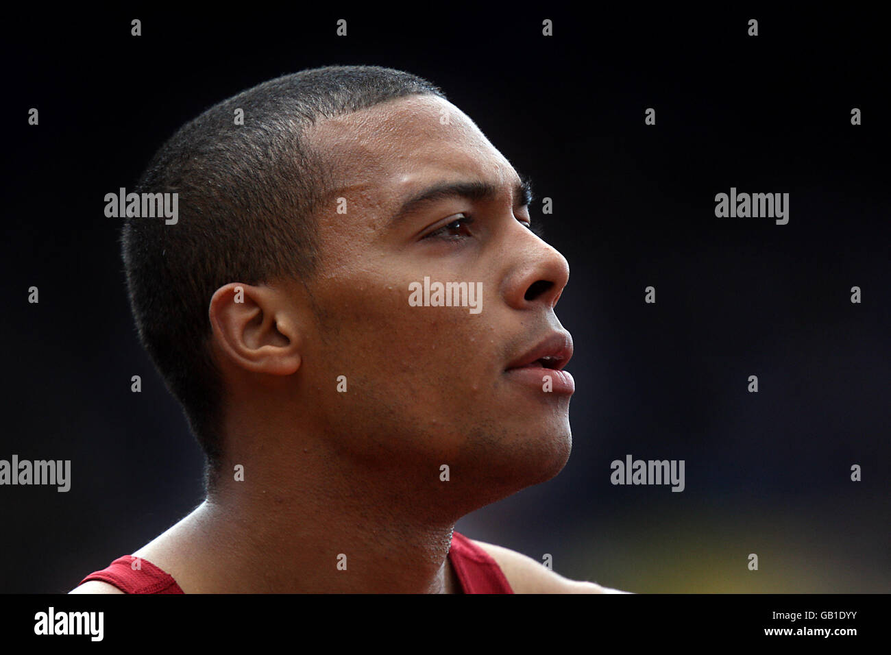 William Sharman de Belgrave Harriers lors des championnats nationaux Aviva, stade Alexander, Birmingham Banque D'Images