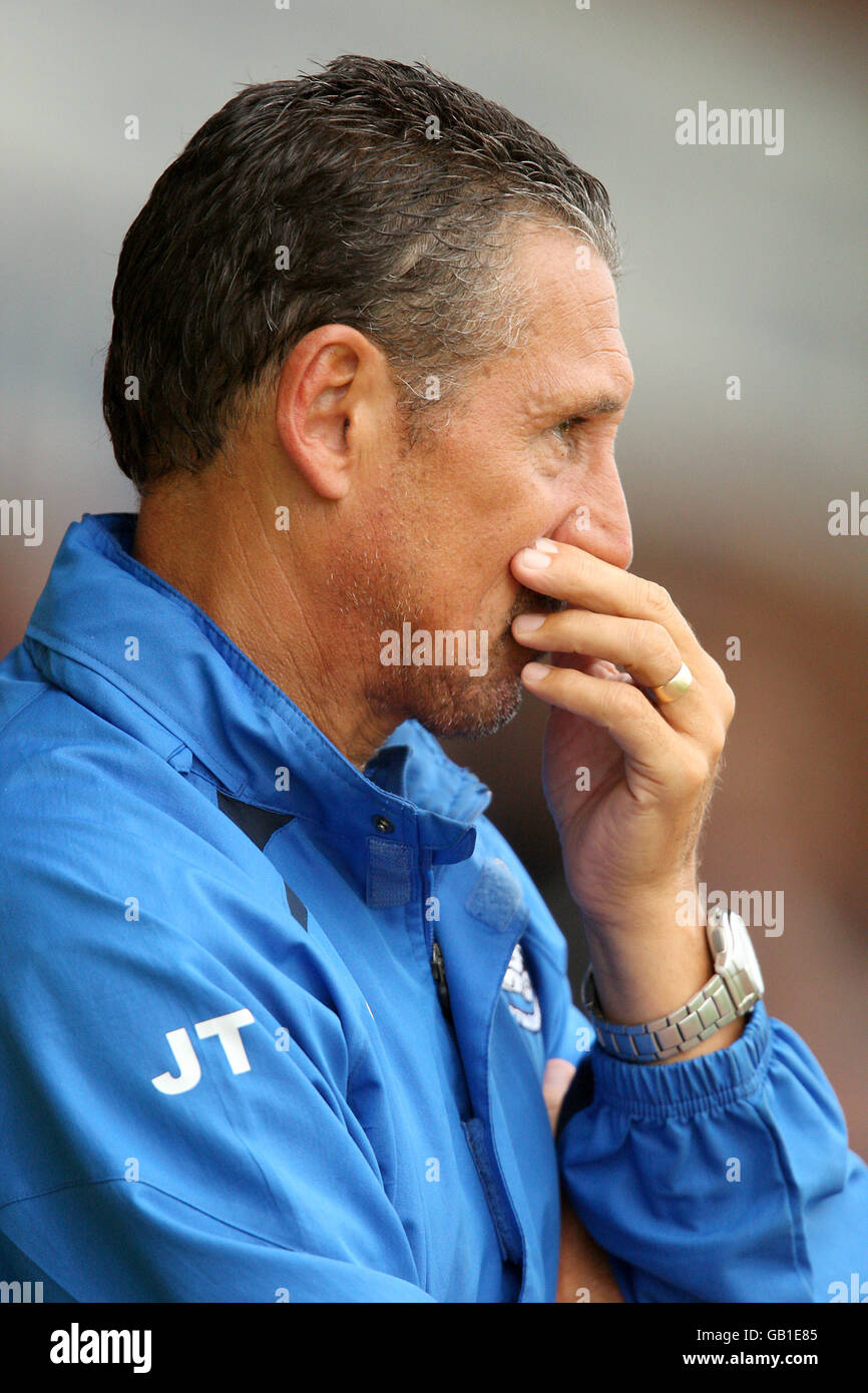 Football - Friendly - Kidderminster Harriers v Hereford United - Aggborough Stadium Banque D'Images