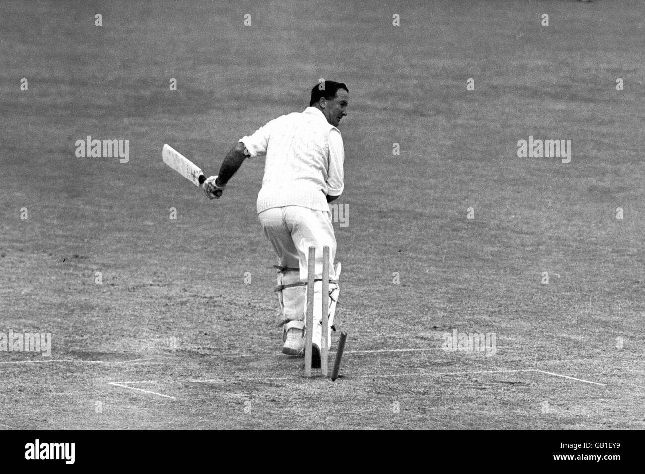 Cricket - Championnat du comté - Kent County Cricket Club.Godfrey Evans en action pour Kent Banque D'Images