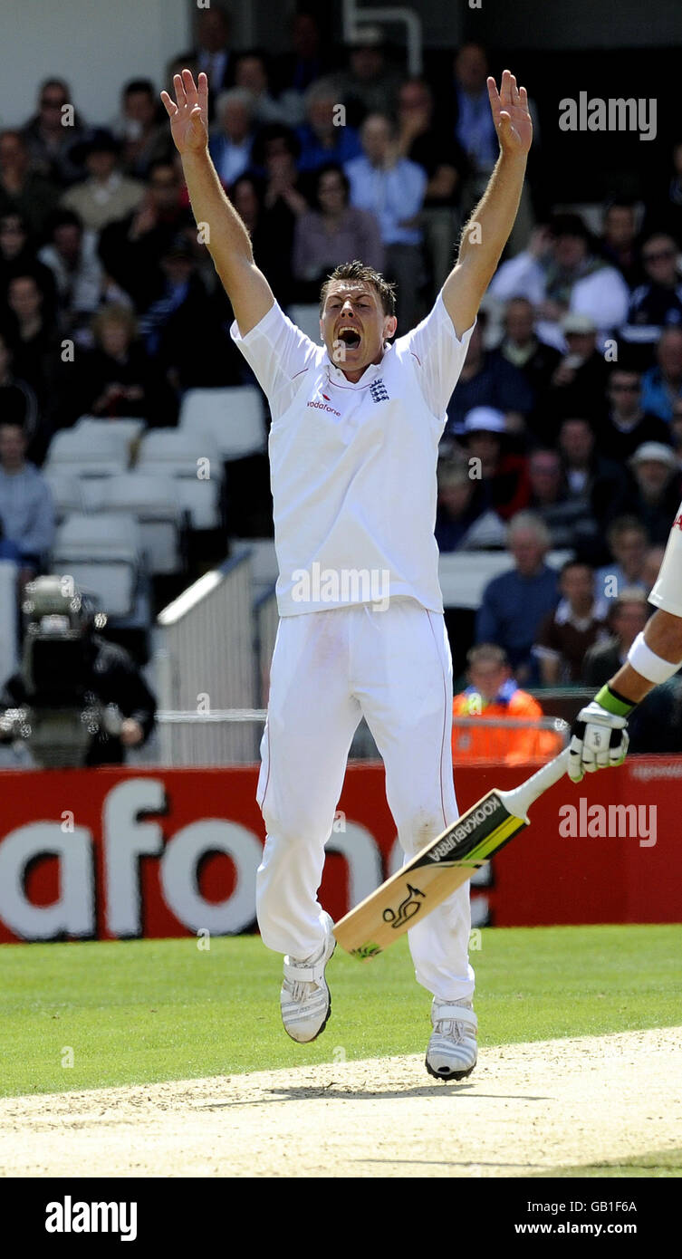 Cricket - npower deuxième Test - Day 2 - Angleterre v Afrique du Sud - Headingley Banque D'Images