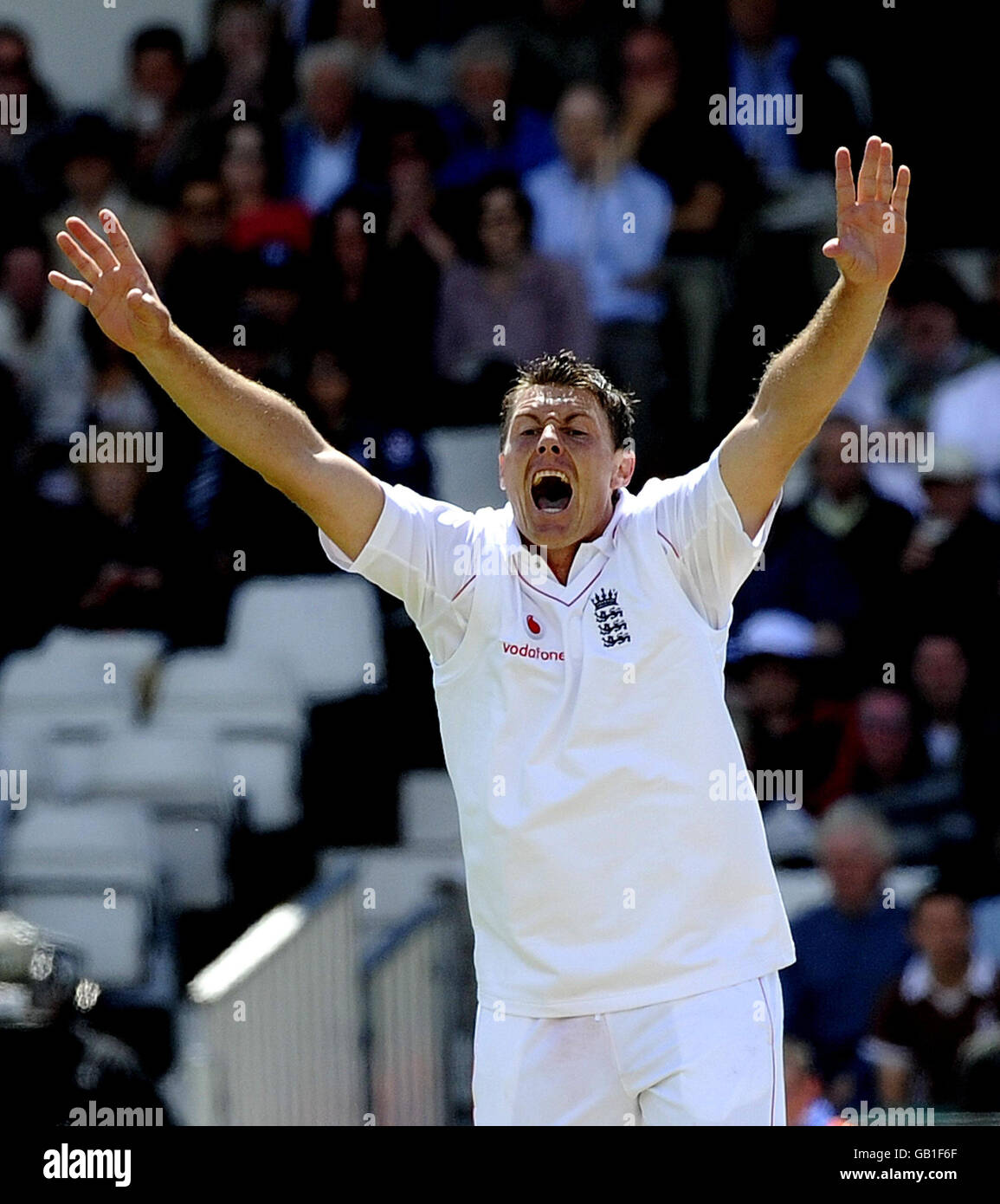 Cricket - npower deuxième Test - Day 2 - Angleterre v Afrique du Sud - Headingley Banque D'Images