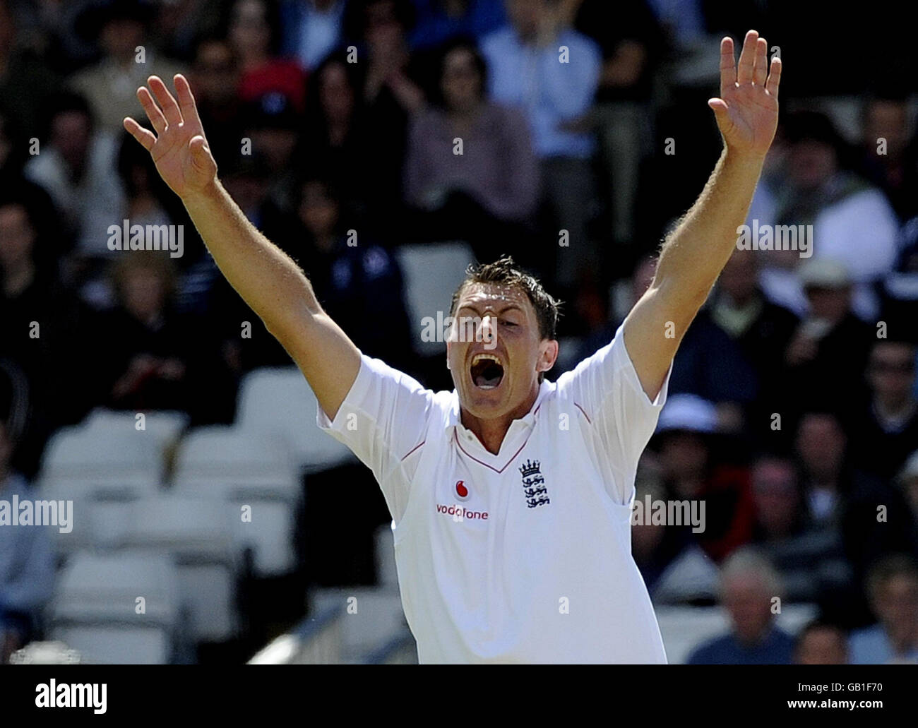 Cricket - npower deuxième Test - Day 2 - Angleterre v Afrique du Sud - Headingley Banque D'Images