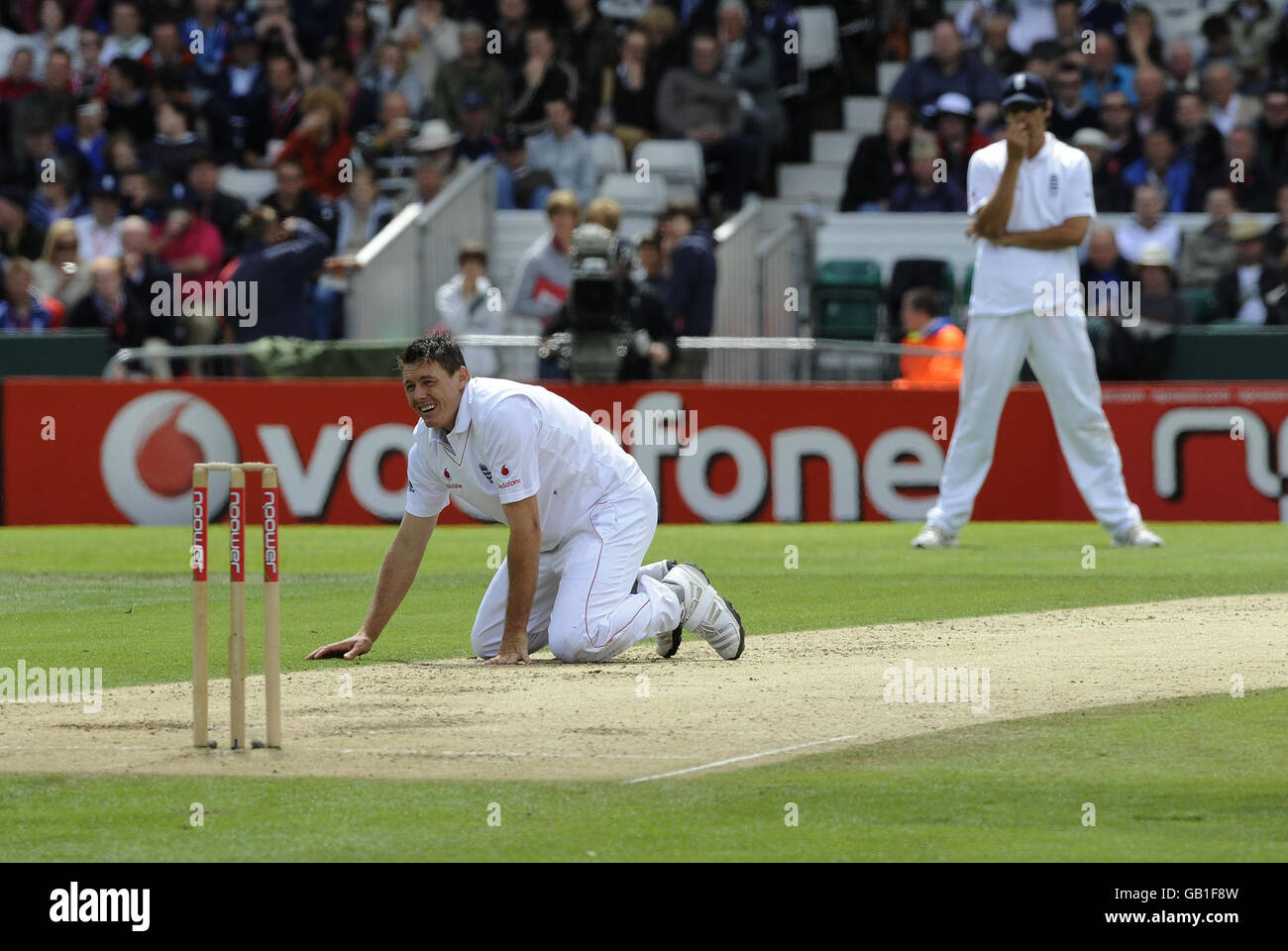 Cricket - npower deuxième Test - Day 2 - Angleterre v Afrique du Sud - Headingley Banque D'Images