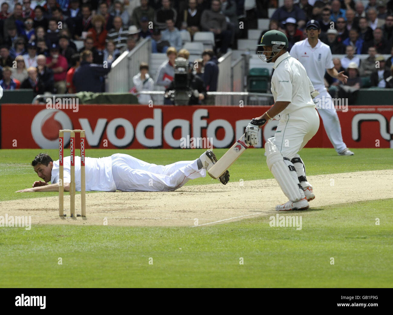 Cricket - npower deuxième Test - Day 2 - Angleterre v Afrique du Sud - Headingley Banque D'Images