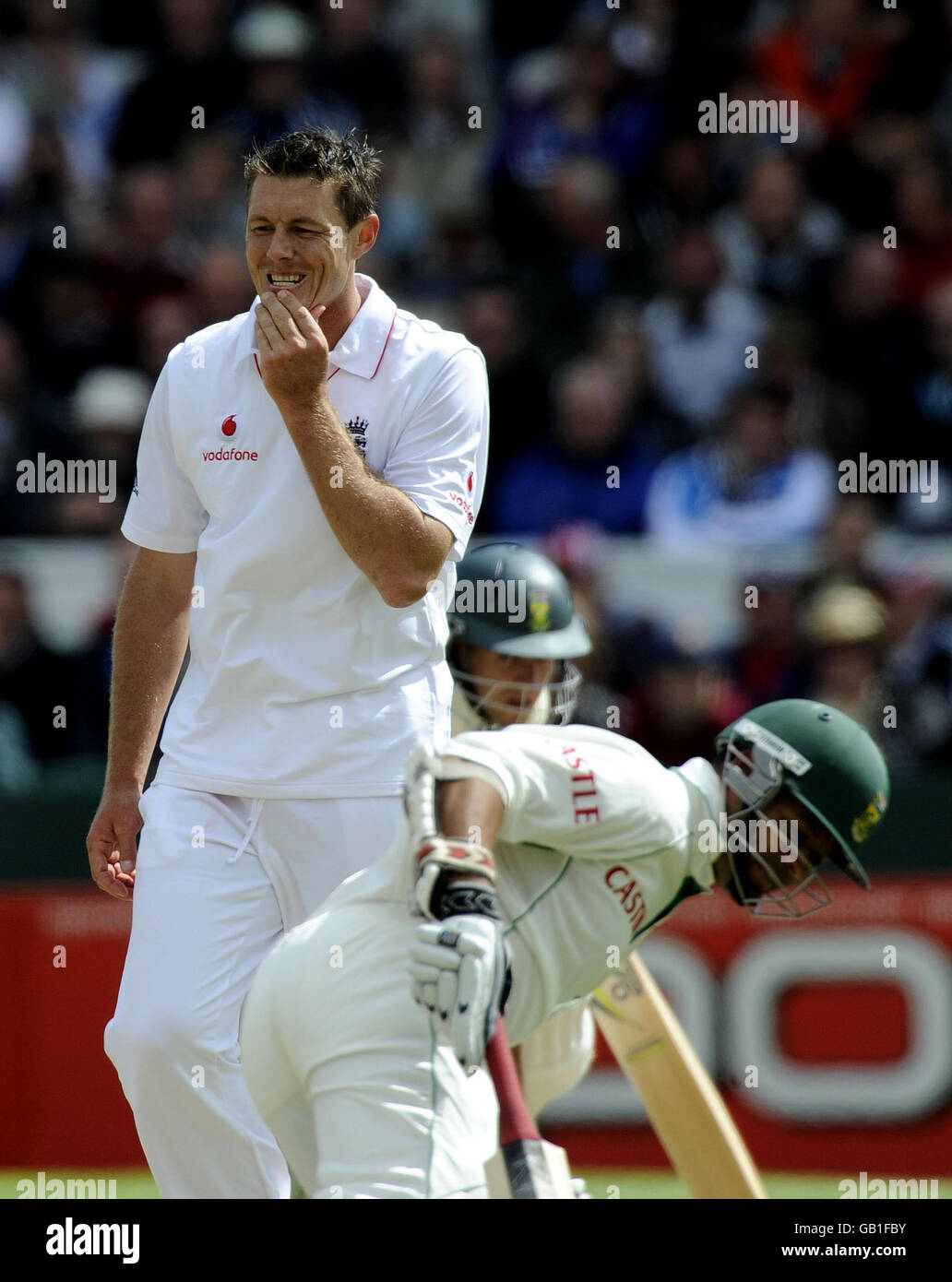 Cricket - npower deuxième Test - Day 2 - Angleterre v Afrique du Sud - Headingley Banque D'Images