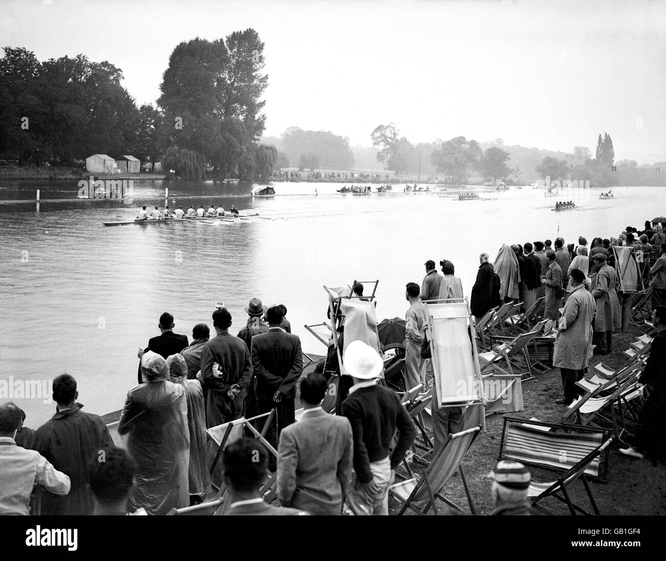 Jeux Olympiques de Londres 1948 - Aviron - Henley Banque D'Images