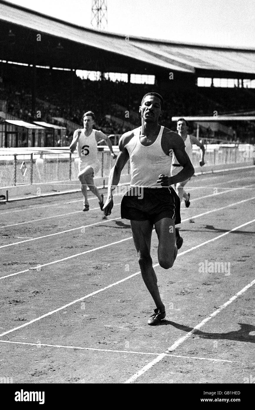 Athlétisme - Tournoi International triangulaire - Ville Blanche Banque D'Images
