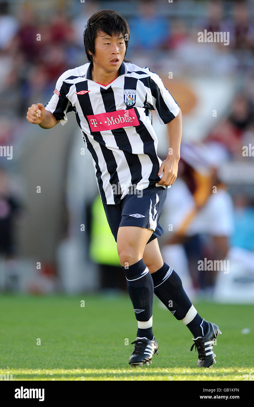 Football - amical - Northampton Town v West Bromwich Albion - Sixfields Stadium.Do-heon Kim, West Bromwich Albion Banque D'Images