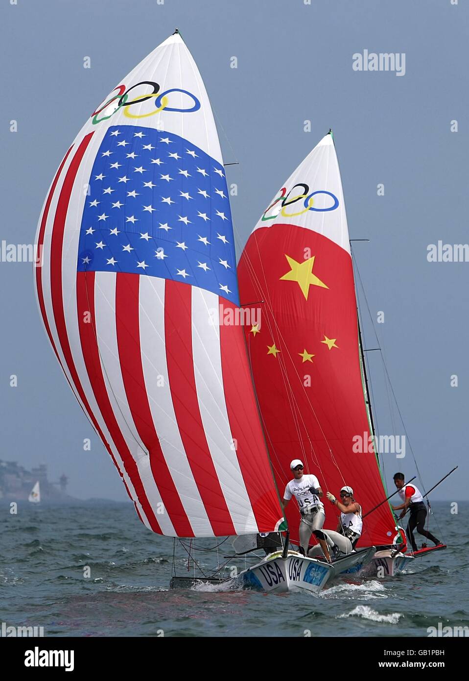 Pékin 2008, avant les Jeux Olympiques, avec Aurélien Chen