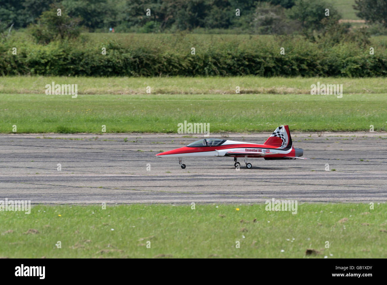 En attendant le décollage à jet modèle Wings 'n' Wheels North Weald