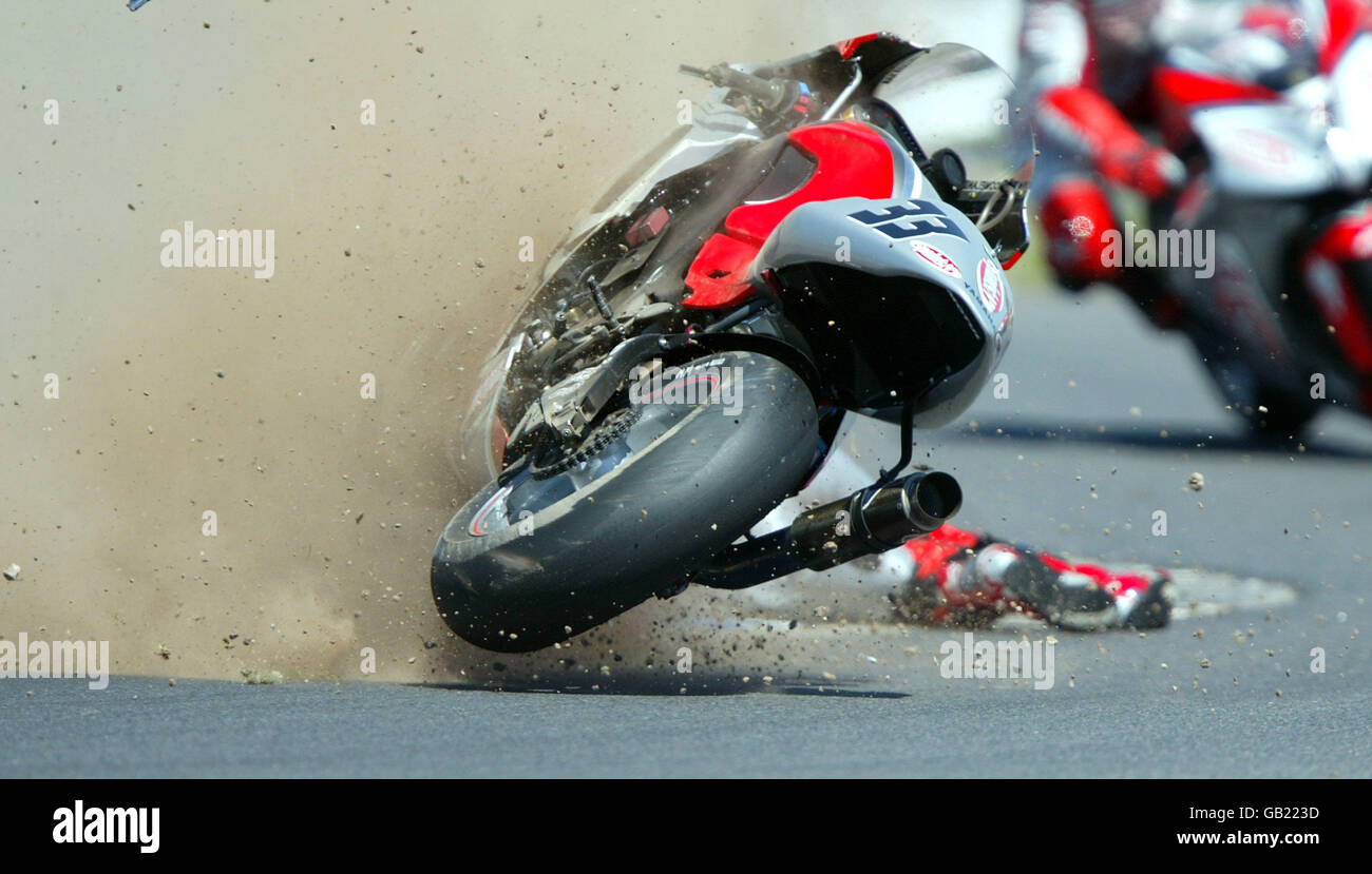 Motocyclisme - Cinzano British Grand Prix Moto - Donington Park Banque D'Images