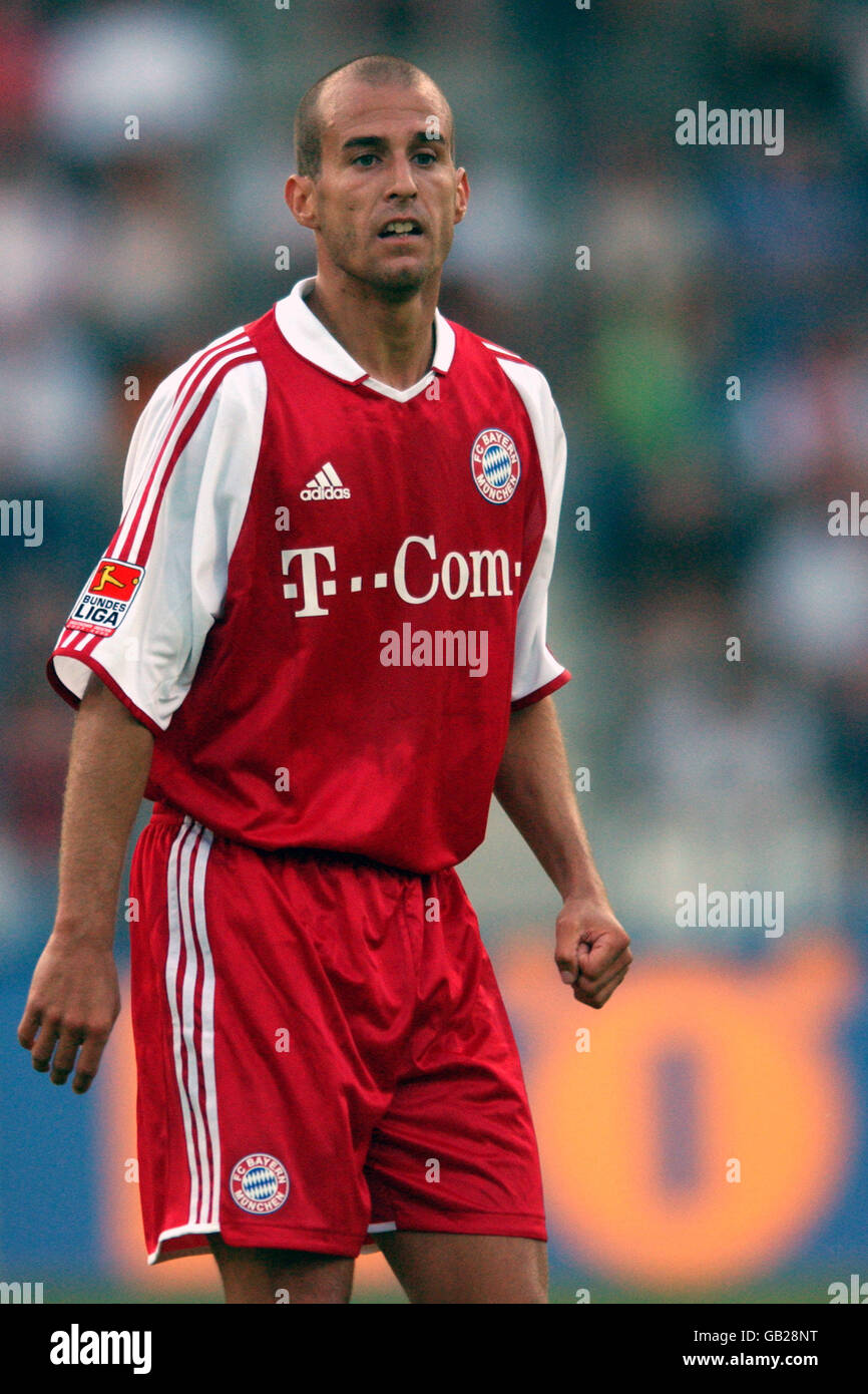 Football - coupe de la Ligue allemande - Bayern Munich / Hambourg. Mehmet  Scholl, Bayern Munich Photo Stock - Alamy