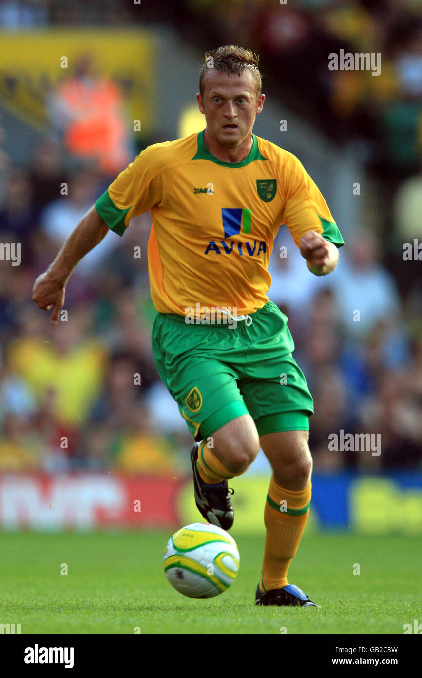 Football - amical - Norwich City / Tottenham Hotspur - Carrow Road. Sammy Clingan, ville de Norwich Banque D'Images