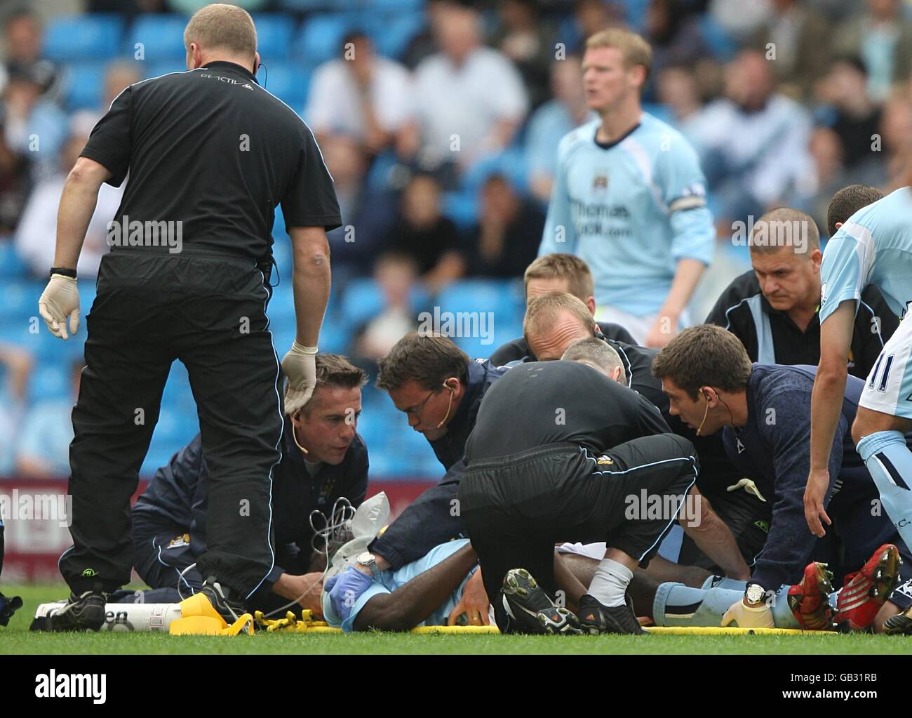 Soccer - Barclays Premier League - Manchester City v West Ham United - City of Manchester Stadium Banque D'Images