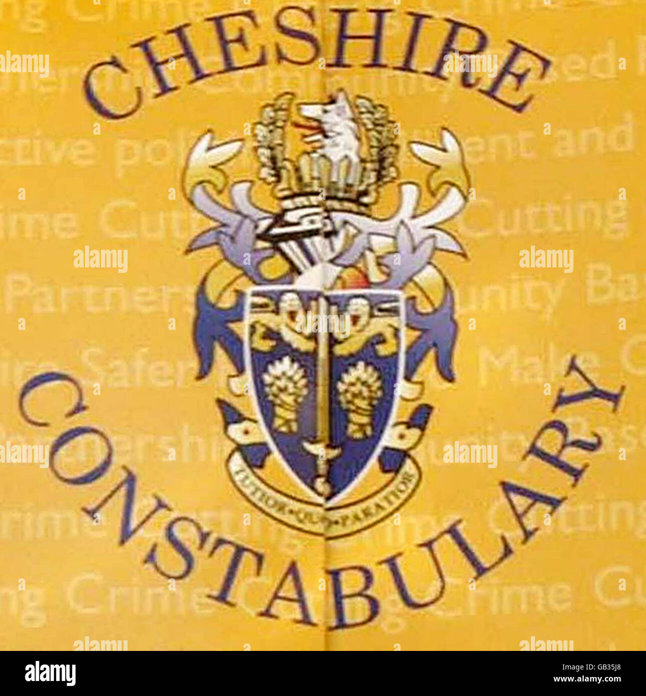 Logo Cheshire Constabulary. Logo Cheshire Constabulary. Banque D'Images