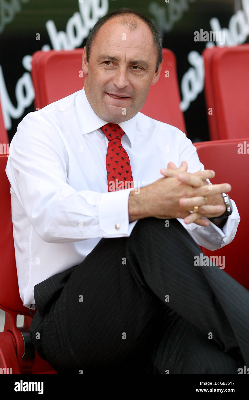 Football - Coca-Cola football League One - Milton Keynes dons / Swindon Town - Stadium:mk. Maurice Malpas, ville de Swindon Banque D'Images