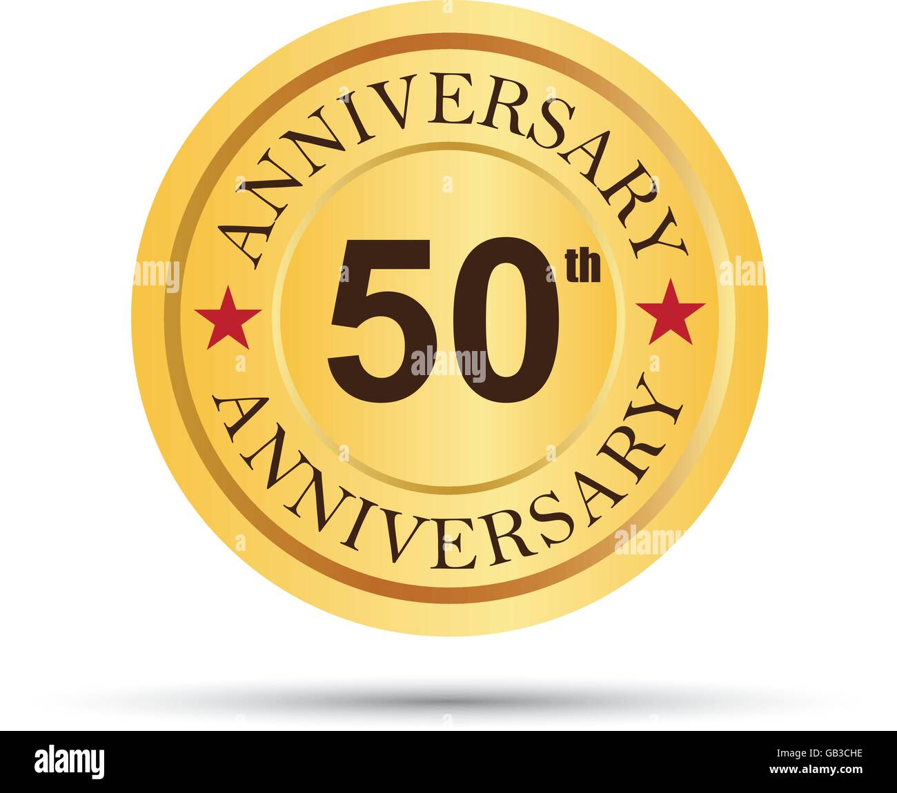 Badge D Or Logo Anniversaire 50 Ans Image Vectorielle Stock Alamy Badge D Or Logo Anniversaire 50 Ans Image Vectorielle Stock Alamy