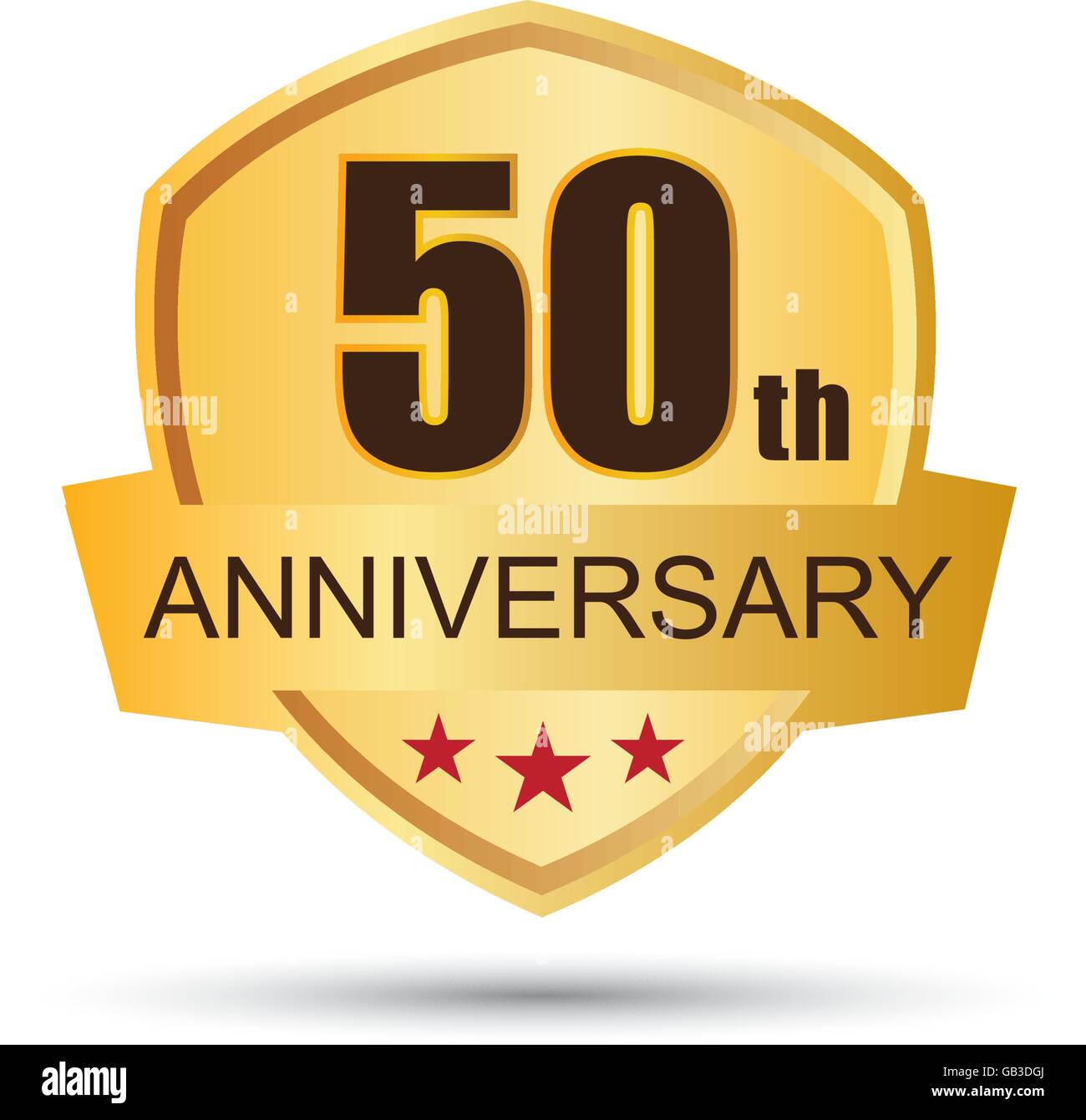 Badge D Or Logo Anniversaire 50 Ans Image Vectorielle Stock Alamy Badge D Or Logo Anniversaire 50 Ans Image Vectorielle Stock Alamy