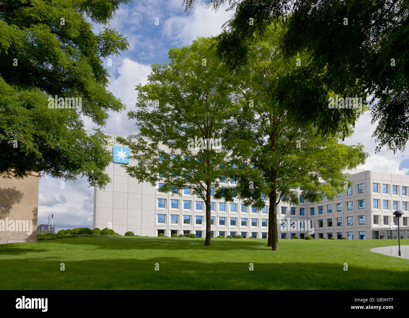 Le Maersk / siège à Maersk maritime à Copenhague, Danemark. A.P