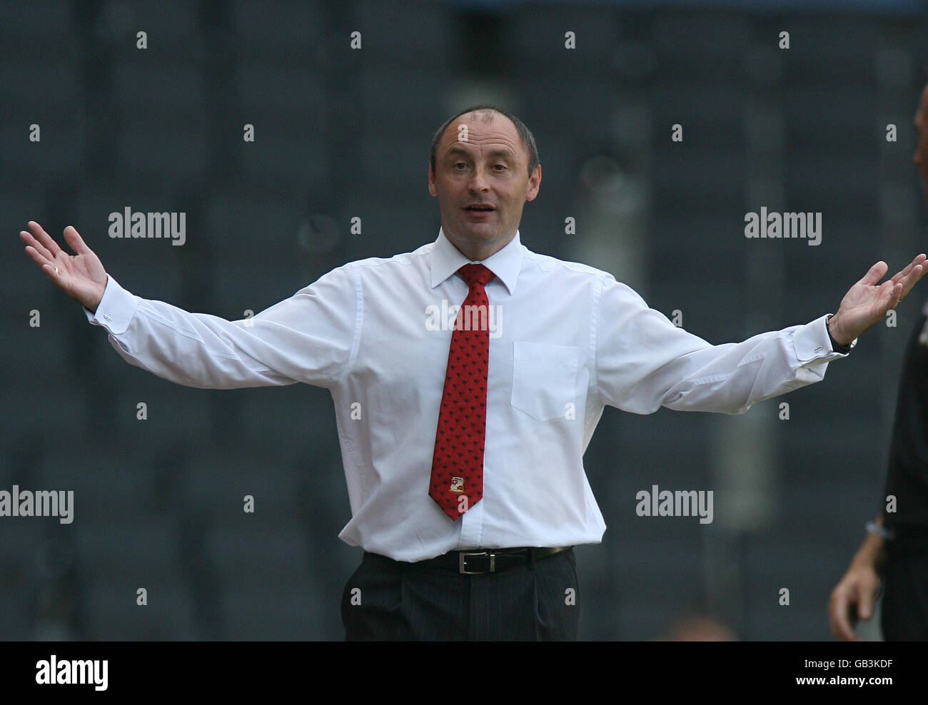 Soccer - Coca-Cola Football League One - Milton Keynes Dons v Swindon Town - stade:mk Banque D'Images