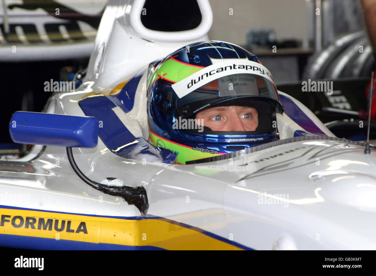 Superleague Formula - Qualifications - Donington Park Banque D'Images