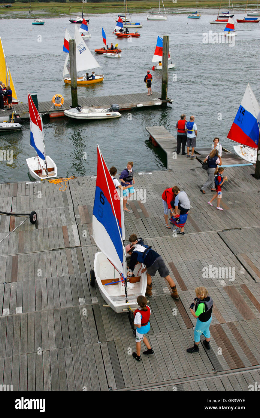 Fonction Royal Lymington Banque D'Images