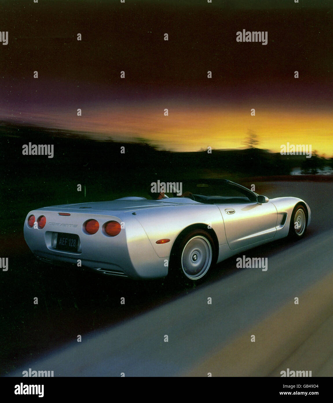 CHEVROLET Corvette Décapotable 1999. Photo General Motors Banque D'Images