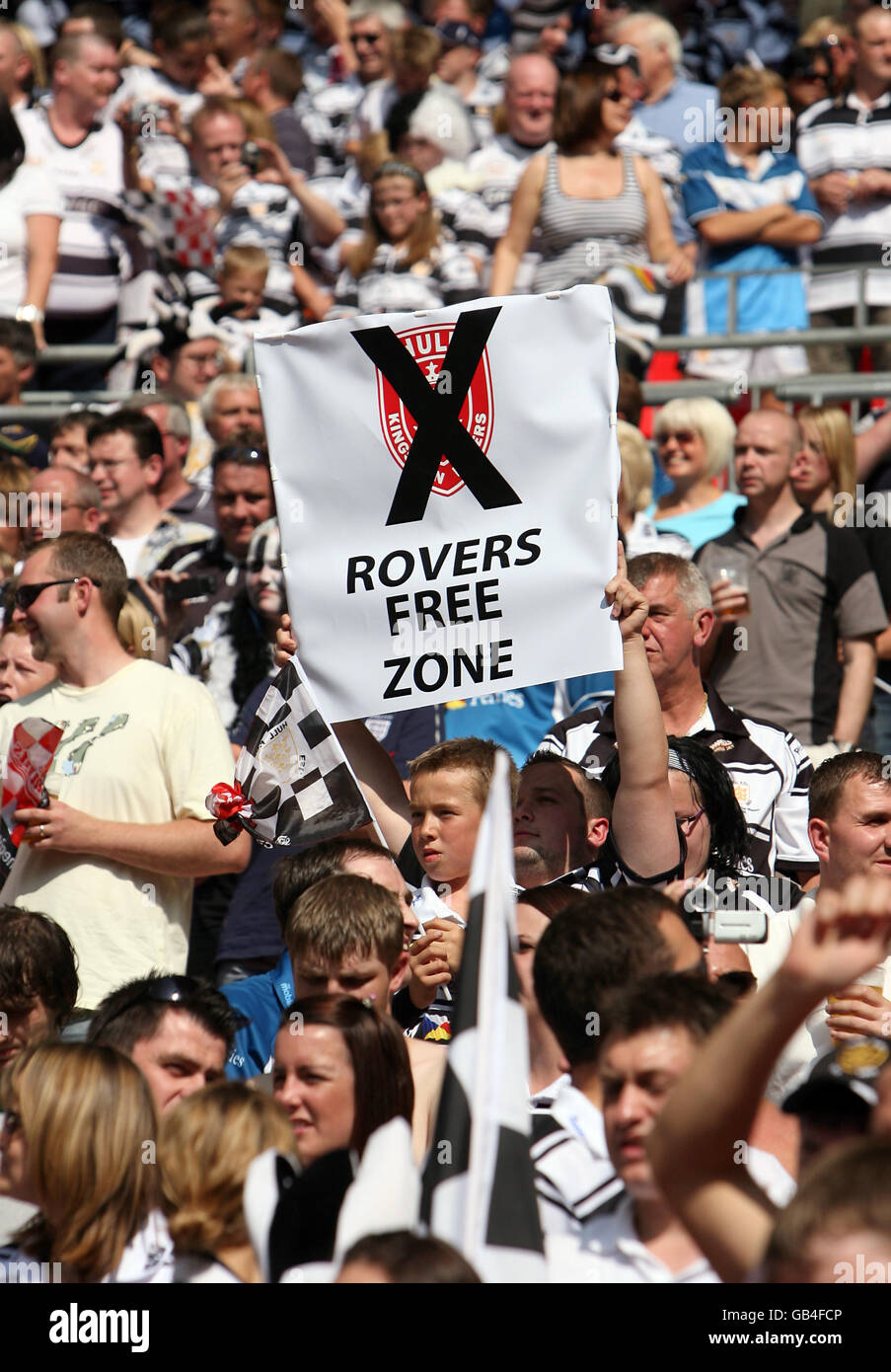 Rugby League - Carnegie Challenge Cup Final - Hull FC v St Helens - Stade de Wembley Banque D'Images