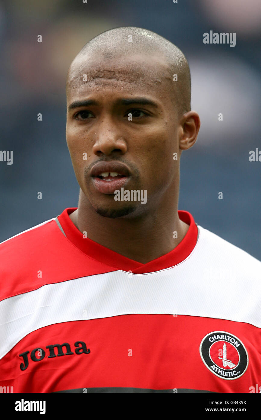 Football - Championnat de la ligue de football Coca-Cola - Preston North End v Charlton Athletic - Deepdale. Yassin Moutaouakil, Charlton Athletic Banque D'Images