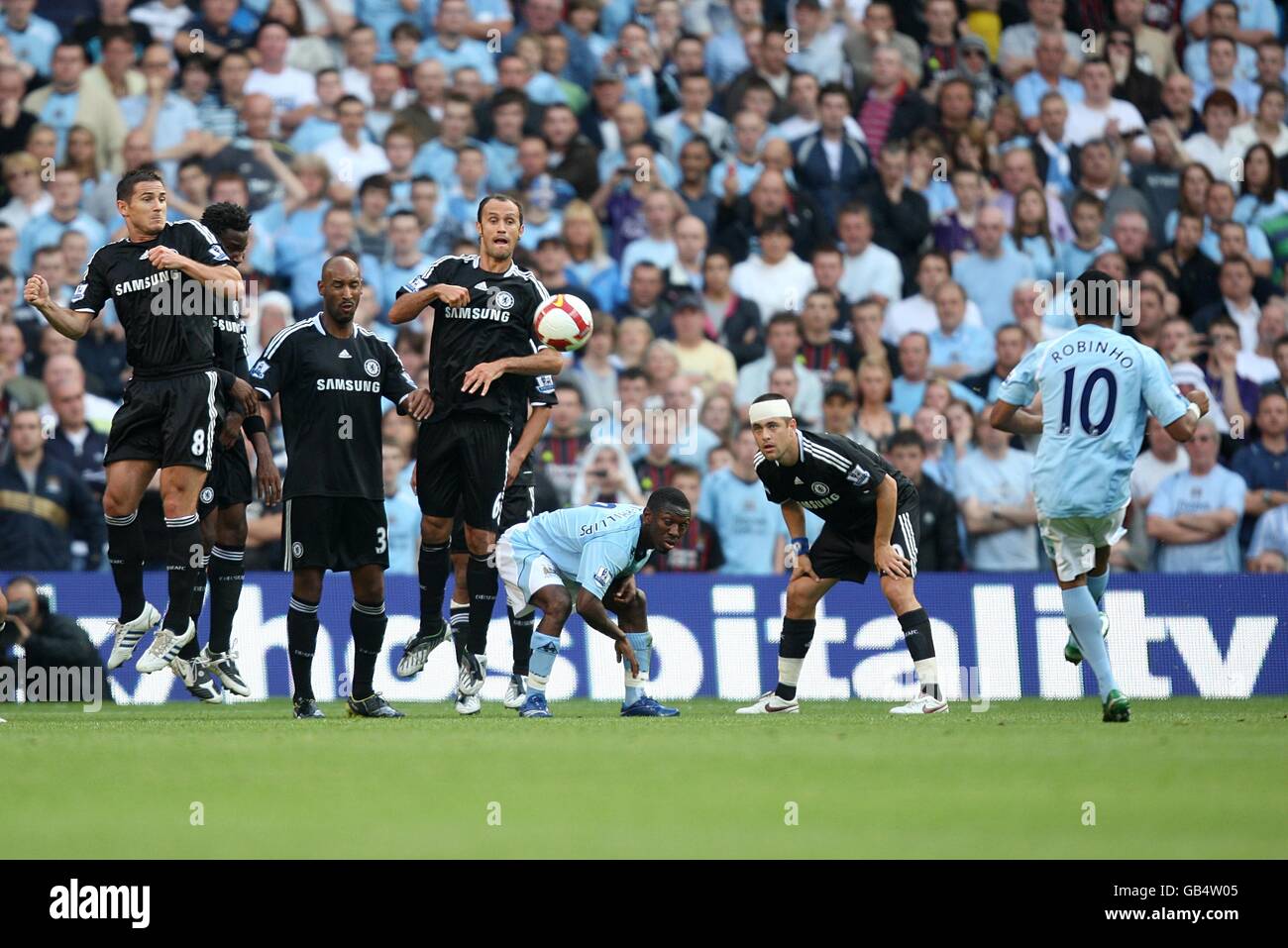 Soccer - Barclays Premier League - Chelsea v Manchester City - City of Manchester Stadium Banque D'Images