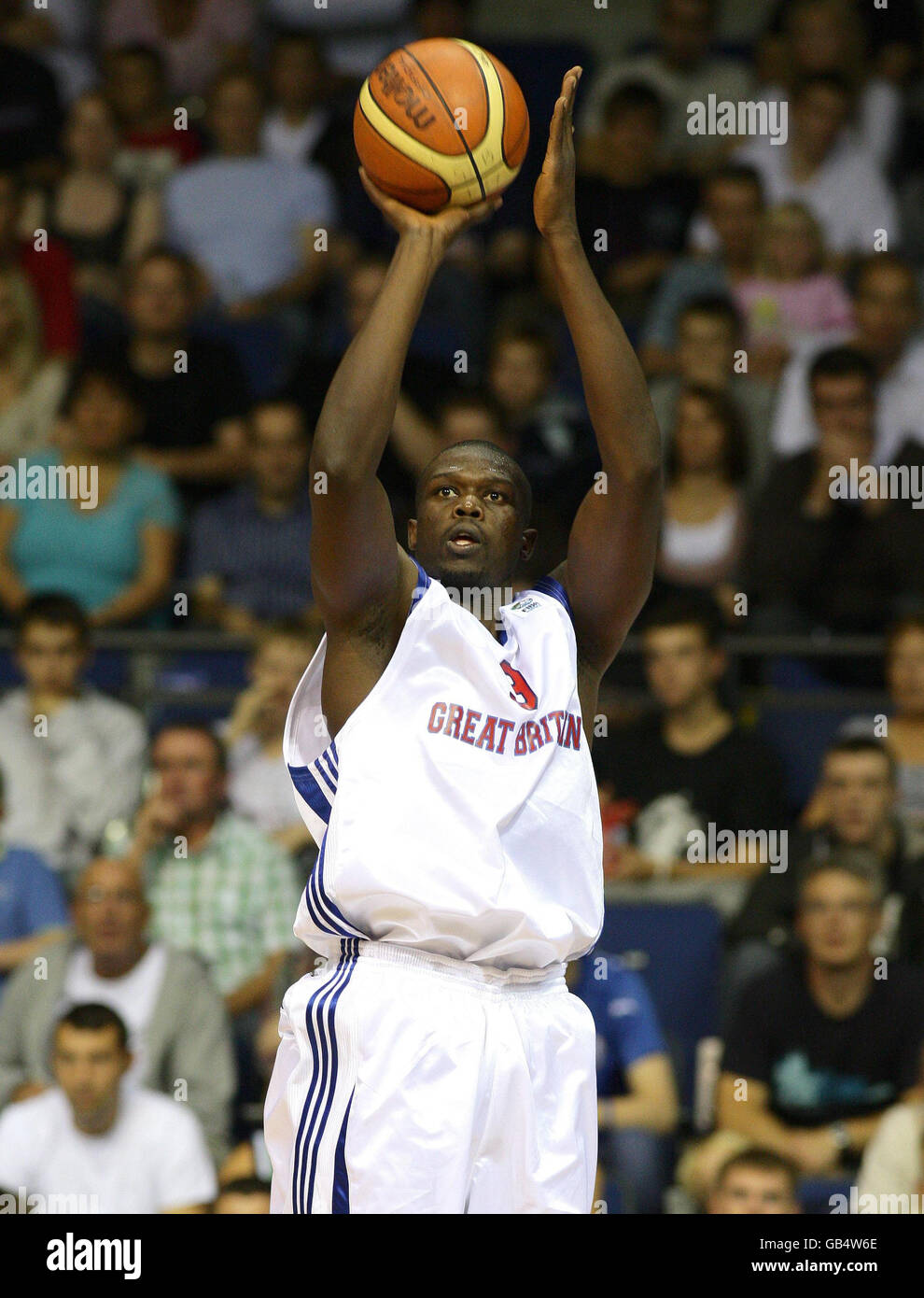 Basketball - EuroBasket Division A - Grande-Bretagne v Israël - Echo Arena Banque D'Images