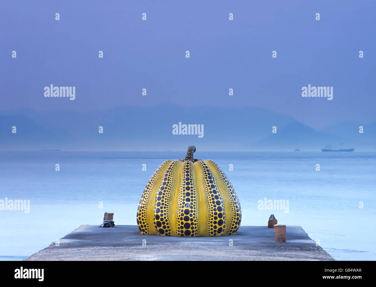 Bâtiment annexe, Musée d'Art Contemporain de Naoshima, l'île de Naoshima, au Japon, en Asie Banque D'Images