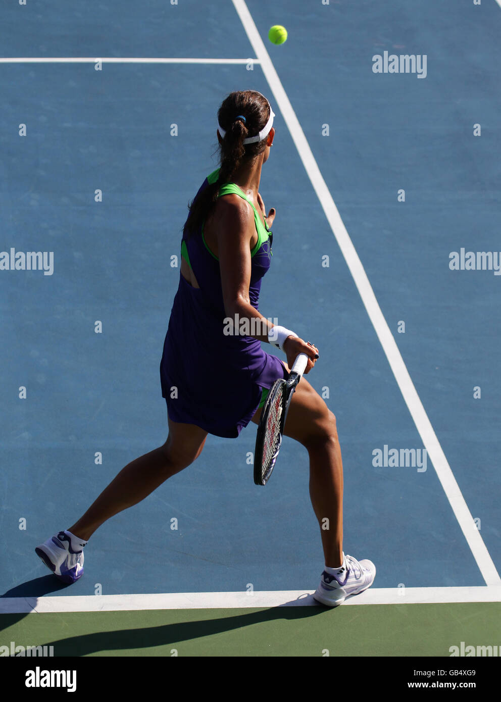 La joueuse de tennis serbe Ana Ivanovic, PTT Pattaya Open 2011 Tournoi de  Tennis, WTA, International Series, Dusit Resort, Pattaya Photo Stock - Alamy