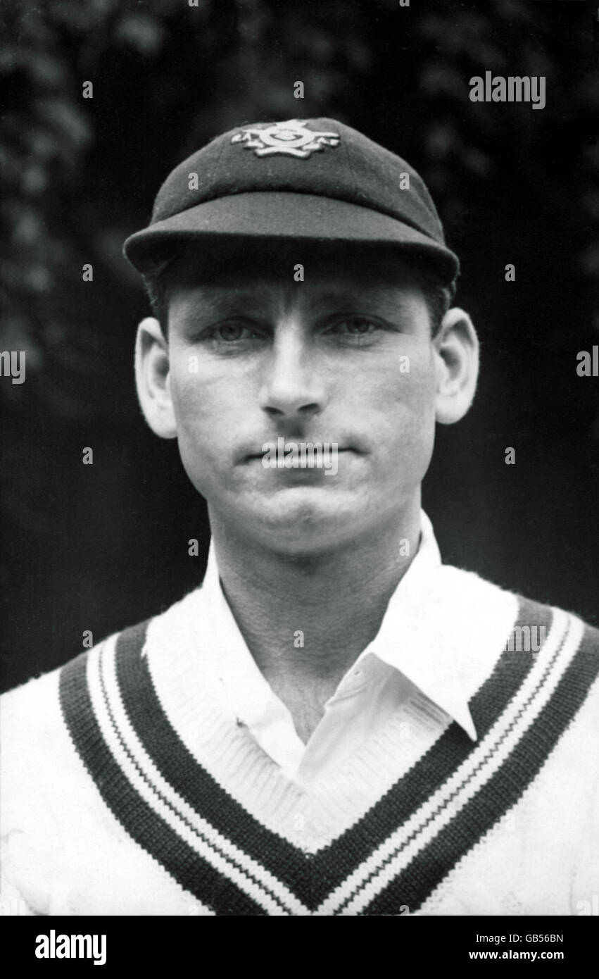 Cricket - RAF / RAAF - Lord's. Keith Carmody, capitaine de la Royal Australian Air Force Banque D'Images