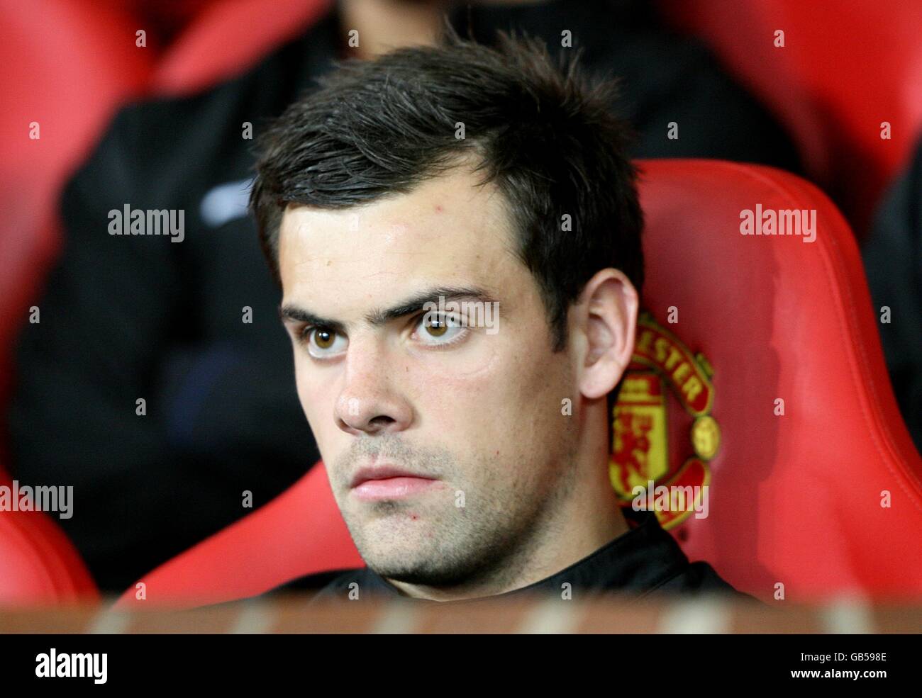 Football - Carling Cup - troisième ronde - Manchester United v Middlesbrough - Old Trafford Banque D'Images