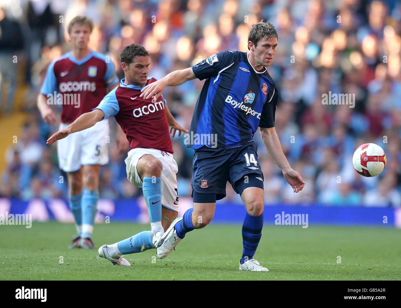 Soccer - Barclays Premier League - Aston Villa v Sunderland - Villa Park Banque D'Images