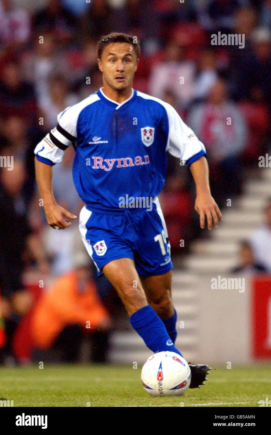 Football - Nationwide League Division One - Stoke City / Millwall. Dennis Wise, Millwall Banque D'Images