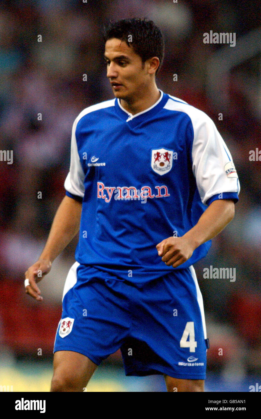 Football - Nationwide League Division One - Stoke City / Millwall. Tim Cahill, Millwall Banque D'Images