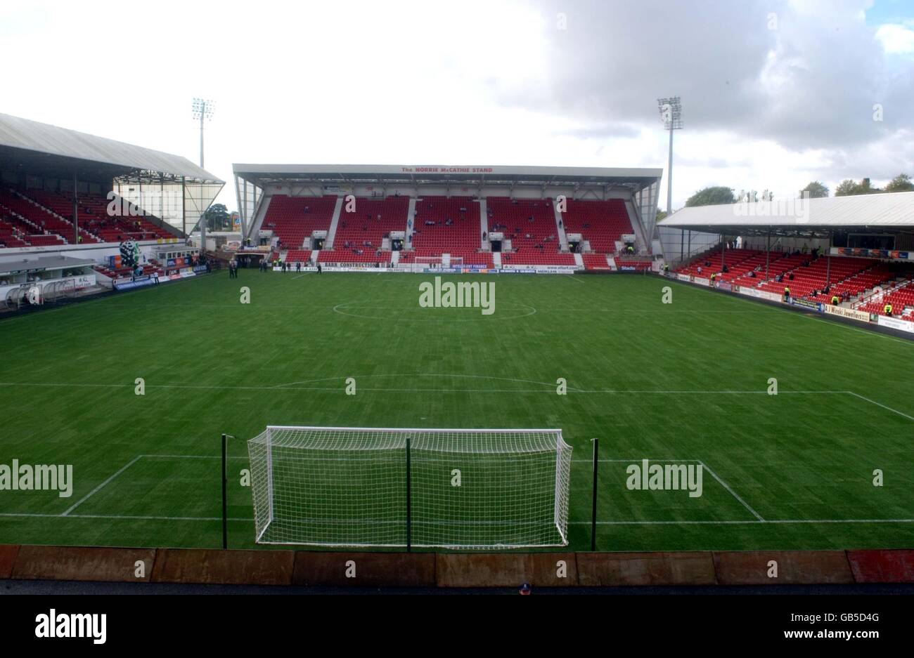 GroundDesigns DUNFERMLINE ATHLETIC FC - Stampa Artistica A3 East End Park Stadio Calcio - 3