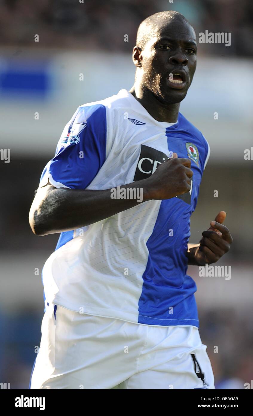 Soccer - Barclays Premier League - Blackburn Rovers / Arsenal - Ewood Park. Christopher Samba, Blackburn Rovers Banque D'Images