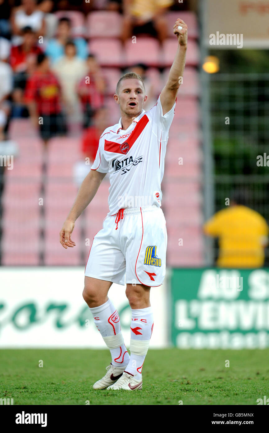 Football - première Division française - Nice / Valenciennes - Municipal du Ray.Rudy Mater, Valenciennes Banque D'Images