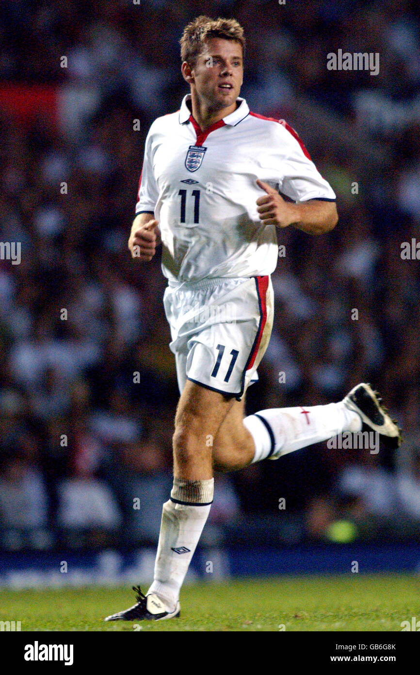Soccer - Championnat d'Europe 2004 qualificateur - Groupe sept - Angleterre / Liechtenstein. James Beattie, Angleterre Banque D'Images