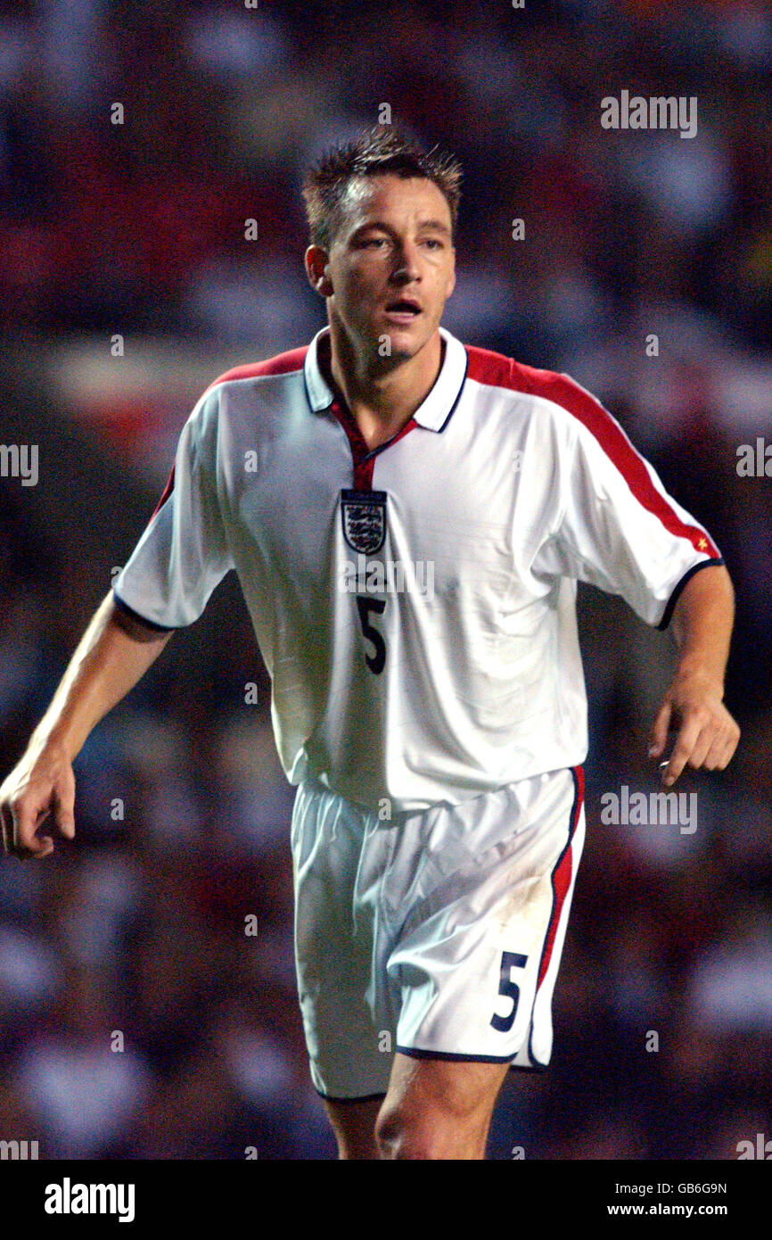Soccer - Championnat d'Europe 2004 qualificateur - Groupe sept - Angleterre / Liechtenstein. John Terry, Angleterre Banque D'Images
