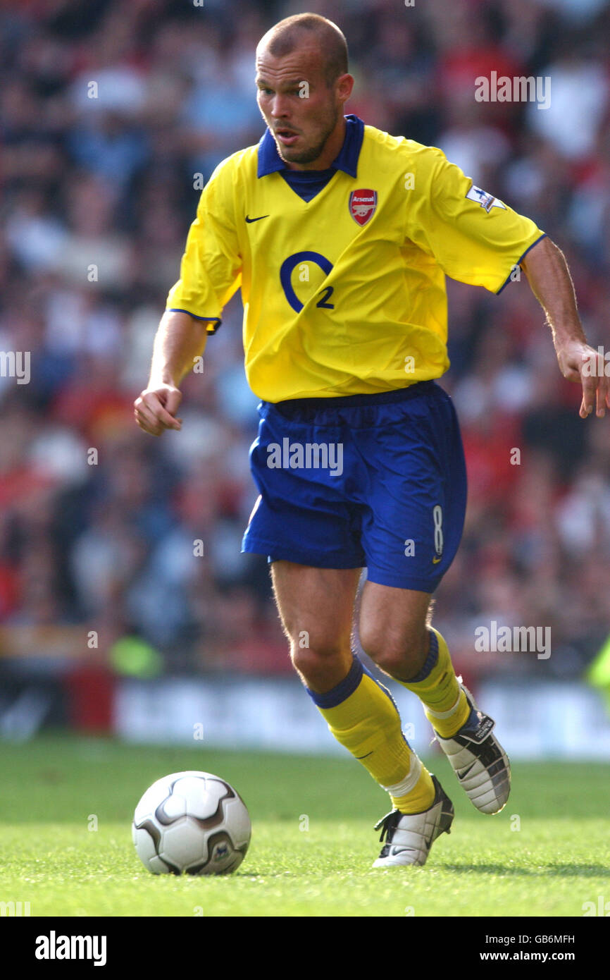 Soccer - FA Barclaycard Premiership - Manchester United v Arsenal Banque D'Images