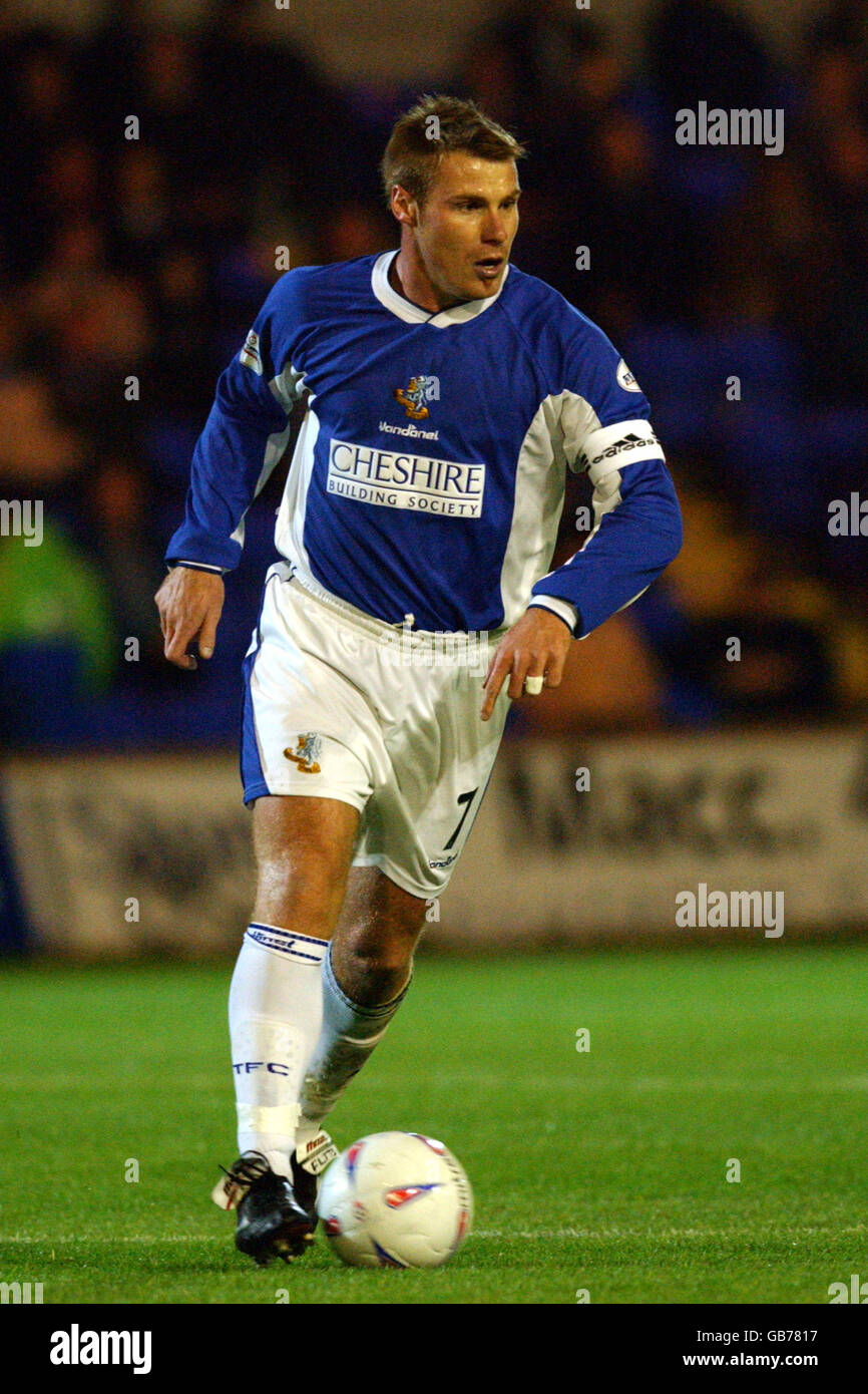 - Division de la Ligue nationale de football trois - Macclesfield Town v Rochdale Banque D'Images