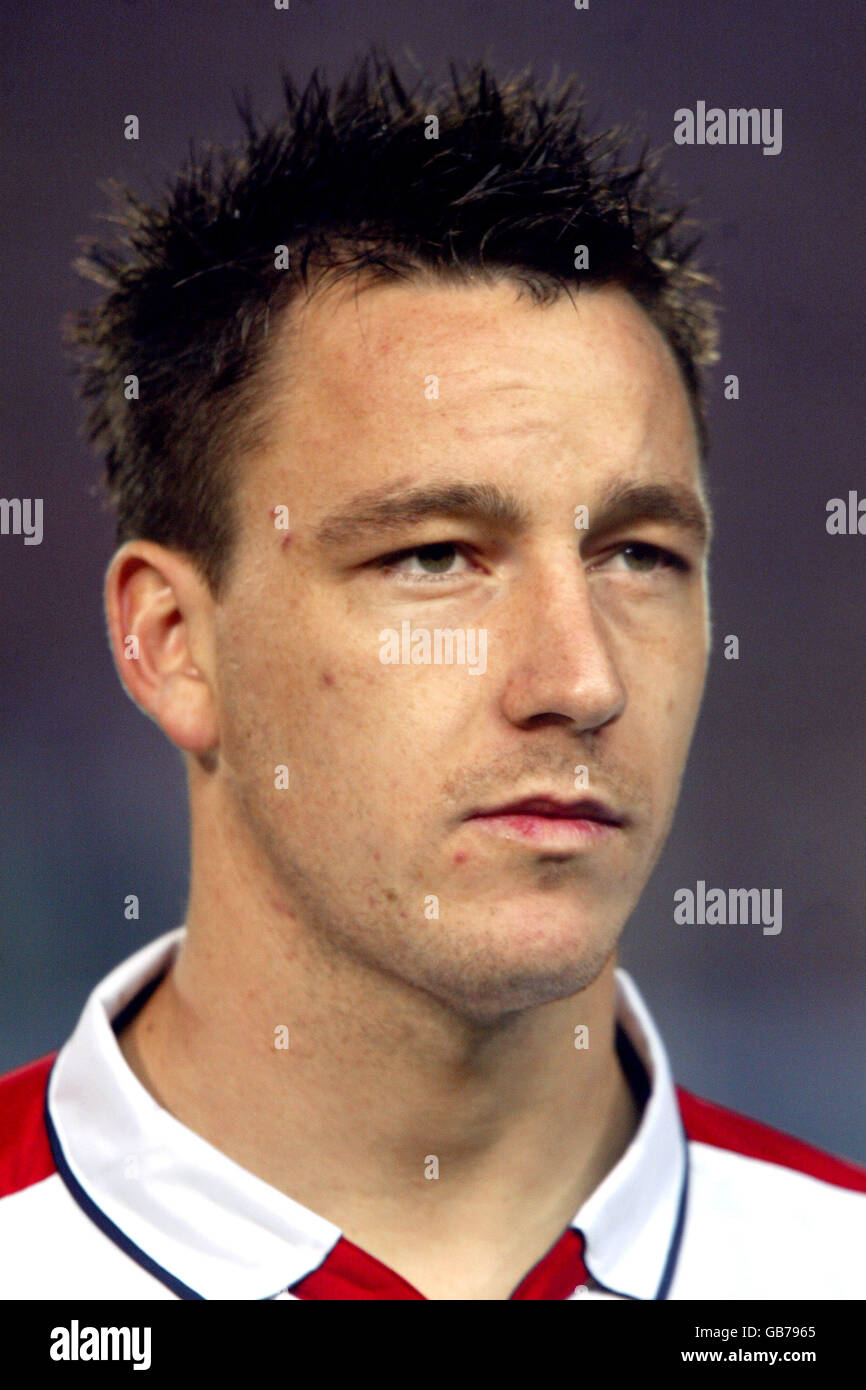 Soccer - Championnat d'Europe 2004 qualificateur - Groupe sept - Turquie / Angleterre. John Terry, Angleterre Banque D'Images